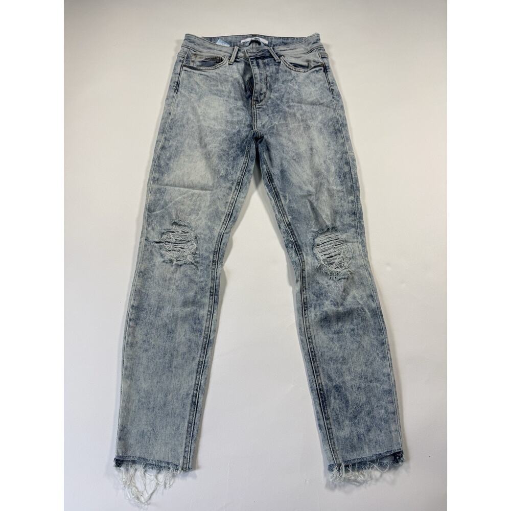 Sam Edelman Light Blue Distressed Stiletto Skinny Jeans